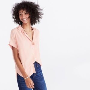 SOLD - Madewell Central Drapey Shirt